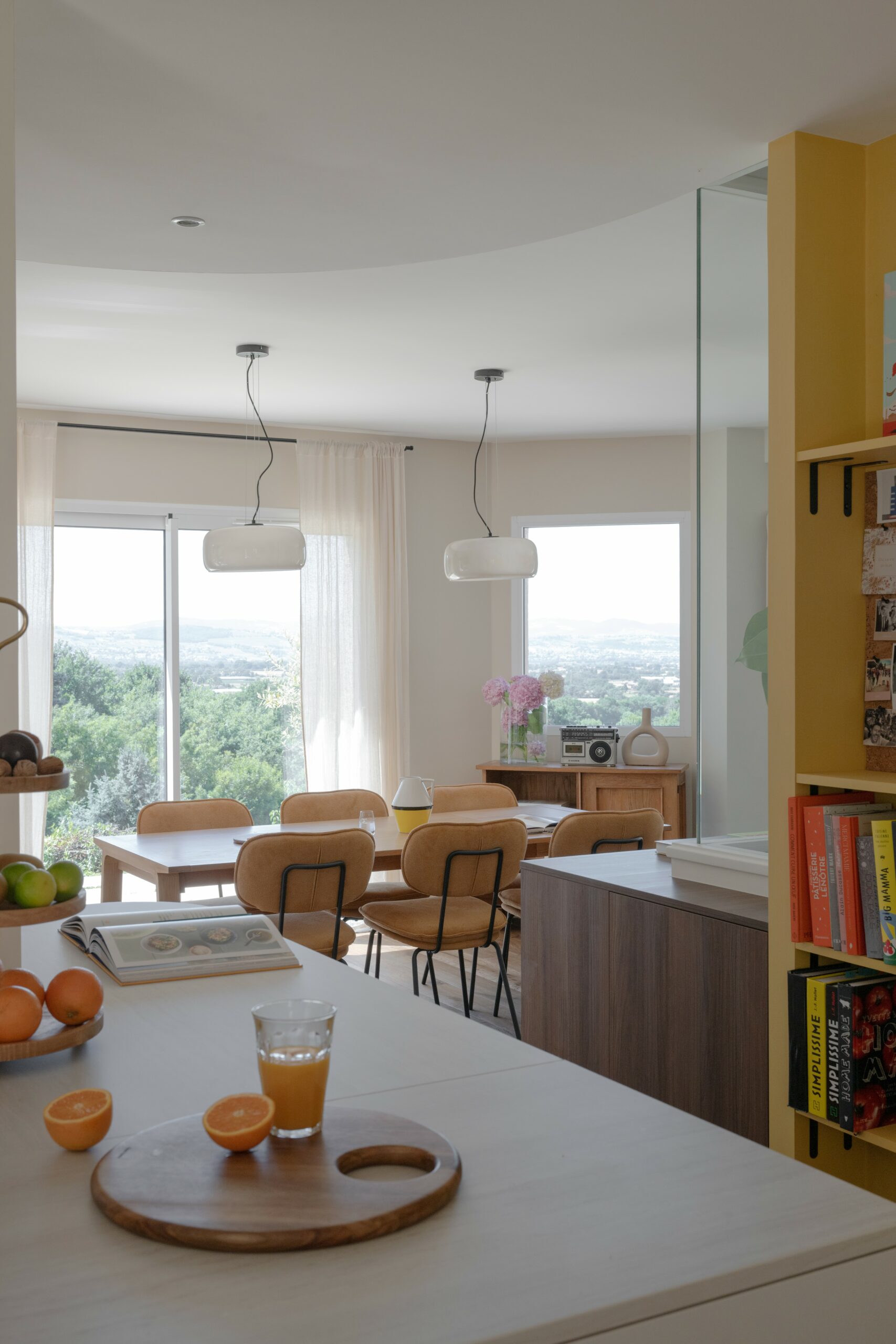 Photo rénovation maison saint germain au mont d'or - Béton ciré - Louise Garnier - architecte d'intérieur